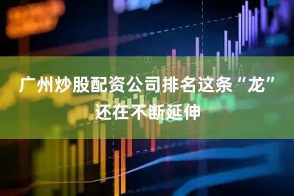 广州炒股配资公司排名这条“龙”还在不断延伸